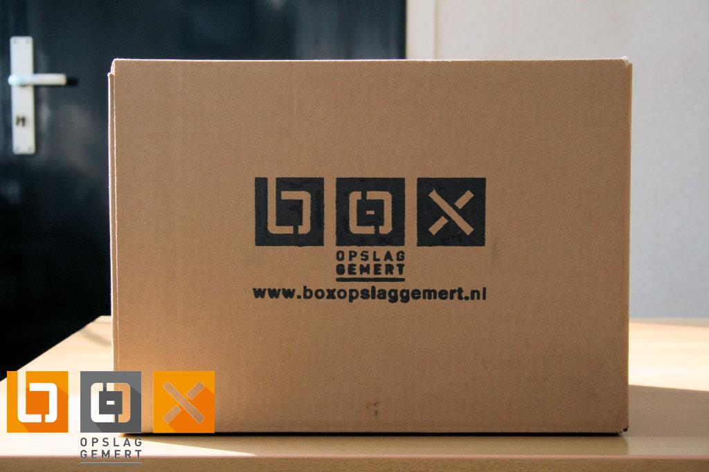 Verhuisdoos voor opslag van uw goederen in onze boxen in Gemert